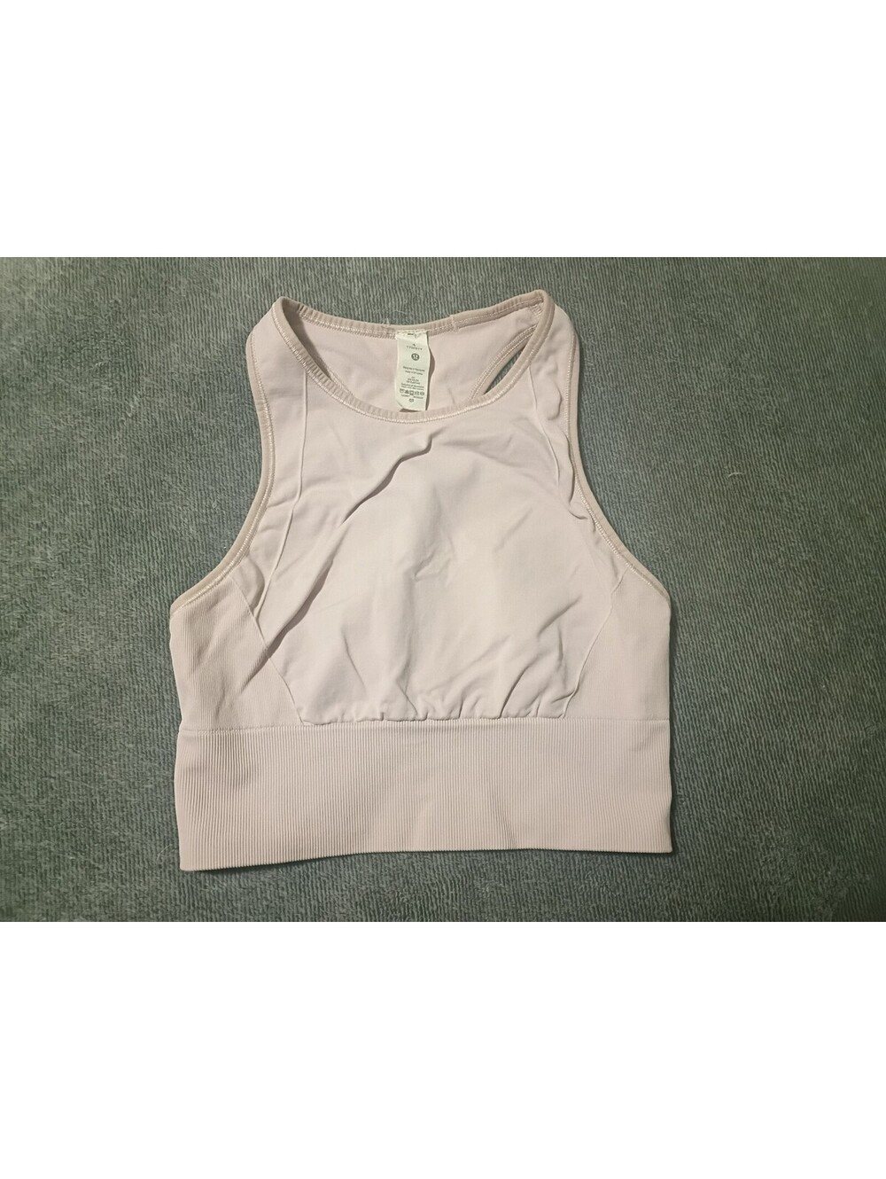 Lululemon Energy High Neck Longline Sports Bra Women's Size 4